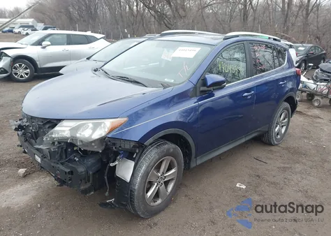 2015 Toyota Rav4 Xle from USA, damaged, VIN 2T3WFREV3FW163439